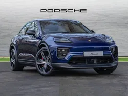 Gentian blue metallic Used 2025 Porsche Macan SUV | £90,183 (Expensive)