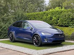 Blue Used 2018 Tesla Model X SUV | £35,895