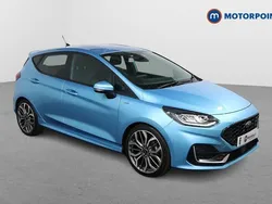 Blue Used 2022 Ford Fiesta ST-Line Hatchback | £16,399 (Fair price)