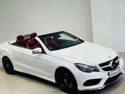 White Used 2015 Mercedes E220 AMG line Cabriolet | £10,500 (Fair price)