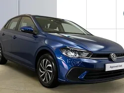 Blue Used 2023 VW Polo Life Hatchback | £17,681 (Fair price)