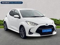White Used 2023 Toyota Yaris Hybrid Hatchback | £20,996 (A bit pricey)