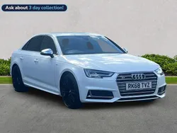 White Used 2018 Audi A4 Comfort Sedan | £25,919 (Expensive)