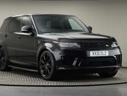 Exterior paint santorini black Used 2021 Land Rover Range Rover Sport HSE Dynamic SUV | £34,000 (Super price)