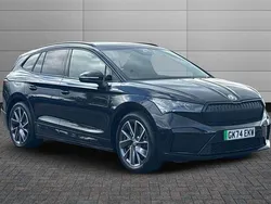Black Used 2024 Skoda Enyaq iV SportlinePlus SUV | £33,995 (Fair price)