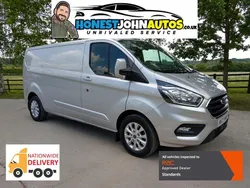 Silver Used 2023 Ford Transit Custom Limited Van | £18,950 (Good price)