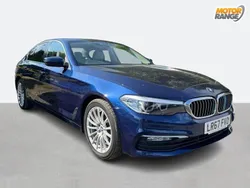 Blue Used 2017 BMW 520 Efficient Dynamics Sedan | £14,495 (Fair price)