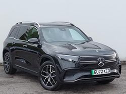Black Used 2022 Mercedes EQB350 AMG Line Premium SUV | £29,498 (Fair price)