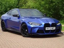 Blue Used 2022 BMW M4 Competition Edition Coupe | £53,249 (Fair price)