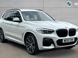 Alpine white Used 2021 BMW X3 M Sport SUV | £29,951 (Super price)
