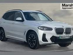 White Used 2022 BMW iX3 M Sport SUV | £25,446 (Fair price)