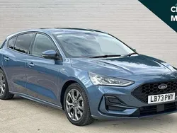 Blue Used 2023 Ford Focus ST-Line Hatchback | £15,490 (Fair price)