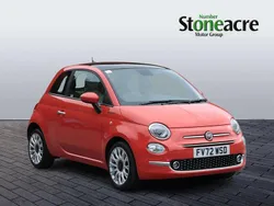 Orange Used 2022 Fiat 500 Dolcevita Hatchback | £11,495 (Fair price)