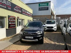 Black Used 2020 Ford Ranger Limited Pickup | £16,900 (Fair price)