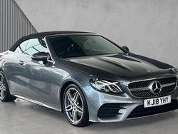 Grey Used 2018 Mercedes E220 AMG line Cabriolet | £18,780 (Fair price)