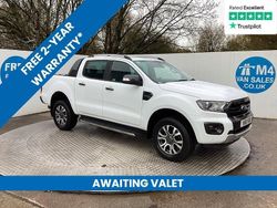 White Used 2021 Ford Ranger Wildtrack Pickup | £15,495 (Good price)