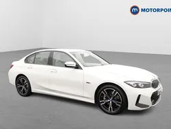 White Used 2022 BMW 330e M Sport Sedan | £26,999 (Fair price)