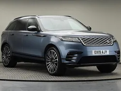 Byron blue metallic Used 2019 Land Rover Range Rover Velar HSE Dynamic SUV | £27,450 (Fair price)