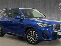 Blue New 2025 BMW iX1 M Sport SUV | £35,599 (A bit pricey)