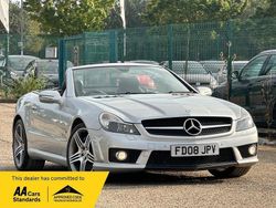 Silver Used 2008 Mercedes SL63 AMG AMG Cabriolet | £19,479