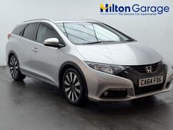 Silver Used 2015 Honda Civic SR Estate | £11,850 (A bit pricey)