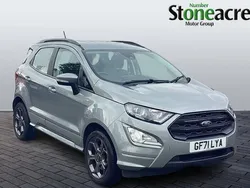 Silver Used 2021 Ford Ecosport ST-Line SUV | £12,995 (Fair price)