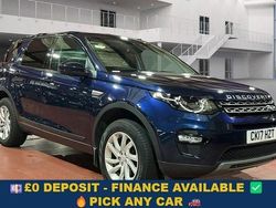 Blue Used 2017 Land Rover Discovery Sport SE SUV | £13,099 (Good price)
