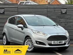 Silver Used 2013 Ford Fiesta Titanium Hatchback | £3,099 (Fair price)