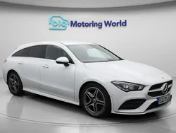 White Used 2020 Mercedes CLA200 Shooting Brake AMG line Estate | £18,700 (Fair price)