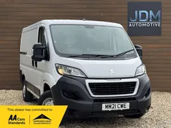 White Used 2021 Peugeot Boxer Van | £13,995 (Fair price)