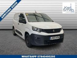 White Used 2019 Peugeot Partner Van | £8,994 (A bit pricey)