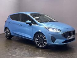 Blue Used 2022 Ford Fiesta Titanium Hatchback | £11,799 (Fair price)