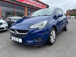Blue Used 2018 Vauxhall Corsa Hatchback | £7,490 (Fair price)