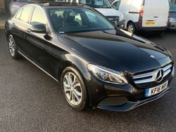 Black Used 2016 Mercedes C350e Premium Plus Sedan | £11,995 (Fair price)