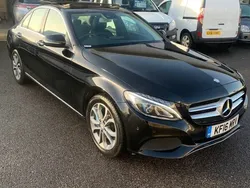 Black Used 2016 Mercedes C350e Premium Plus Sedan | £11,995 (Fair price)