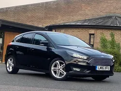 Black Used 2016 Ford Focus Zetec Hatchback | £4,550 (Fair price)