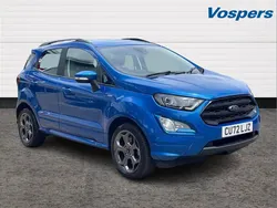 Blue Used 2022 Ford Ecosport ST-Line SUV | £14,750 (Fair price)