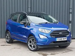 Blue Used 2018 Ford Ecosport ST-Line SUV | £9,998 (A bit pricey)