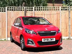 Red Used 2018 Peugeot 108 Collection Hatchback | £5,100 (Good price)