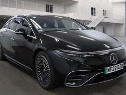 Black Used 2022 Mercedes EQS450+ AMG Line Premium Plus Sedan | £45,495 (A bit pricey)