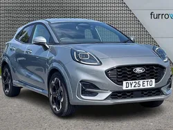 Silver Used 2025 Ford Puma ST-Line X Hatchback | £22,995 (Expensive)