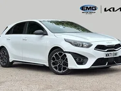 Fusion white Used 2022 Kia Ceed GT GT-Line Hatchback | £15,999 (Good price)