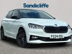 White Used 2024 Skoda Fabia Colour Edition Hatchback | £17,377 (Fair price)