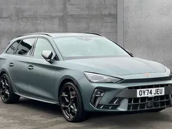 Matt enceladus grey Used 2024 Cupra Leon VZ Estate | £33,490