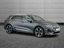 Grey Used 2023 Audi e-tron Advanced SUV | £46,991 (A bit pricey)