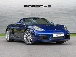 Blue Used 2024 Porsche Boxster Cabriolet | £58,940 (Good price)