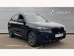 Black Used 2022 BMW X3 M Sport SUV | £38,650 (Good price)