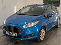 Blue Used 2015 Ford Fiesta Titanium Hatchback | £3,900 (Fair price)
