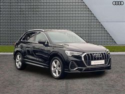 Black Used 2022 Audi Q3 S-Line SUV | £25,995 (Fair price)