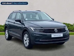 Grey Used 2023 VW Tiguan Life SUV | £25,776 (A bit pricey)